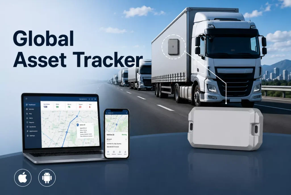 Global BLE Asset Tracker 1