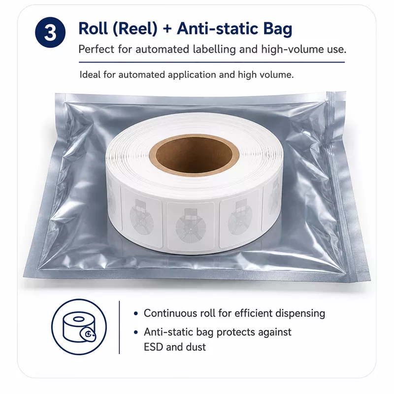 Ble Sticker In Roll