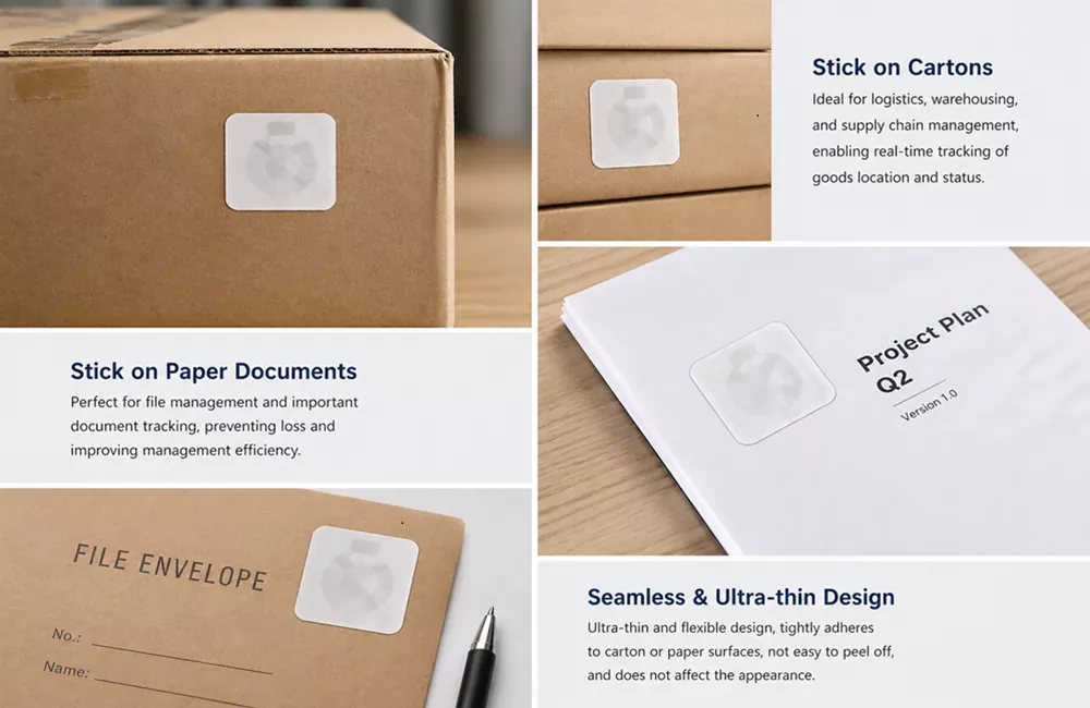 Ultra Thin Tags For Asset Tracking